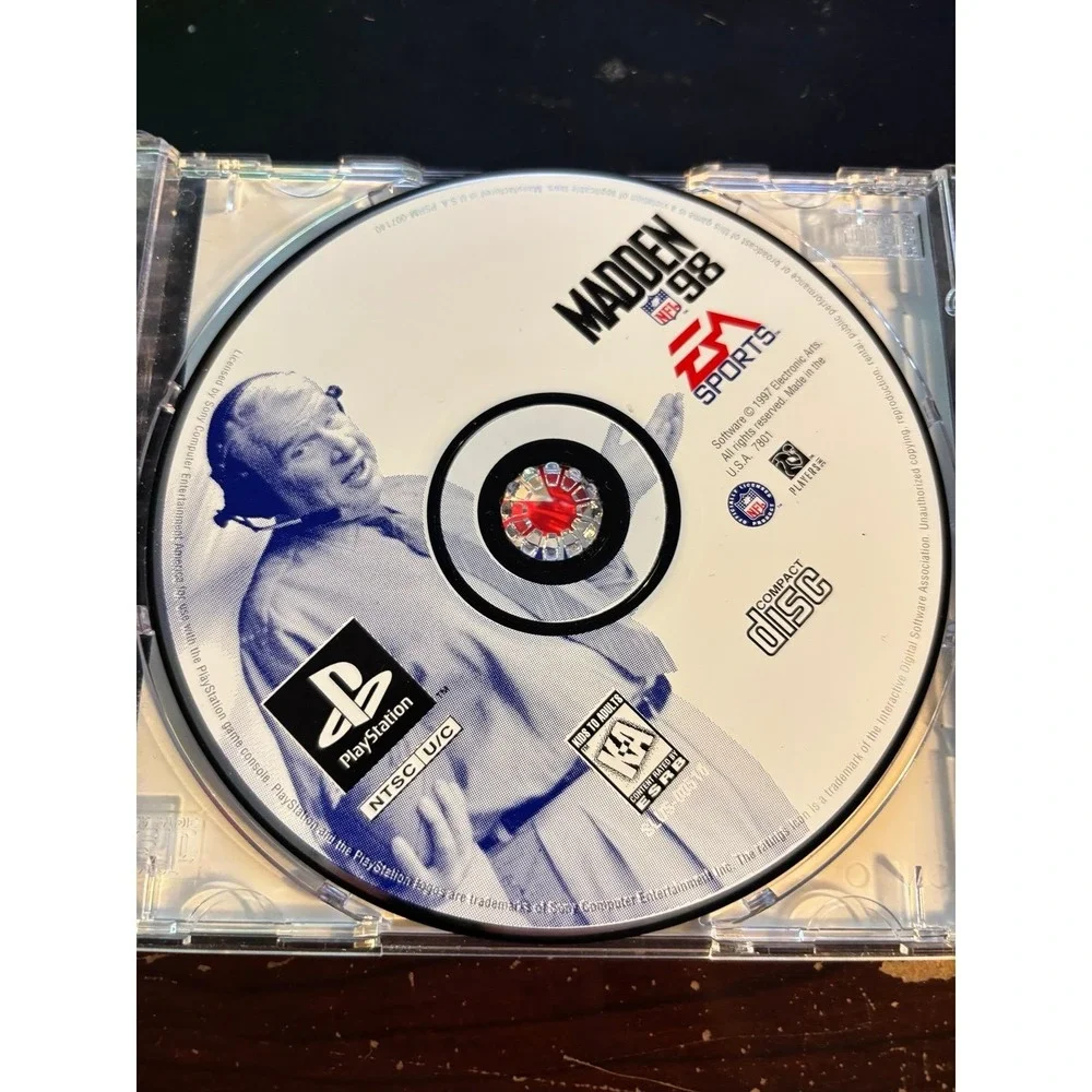 Madden NFL 98 (Sony Playstation PS1) Complete In Box CIB